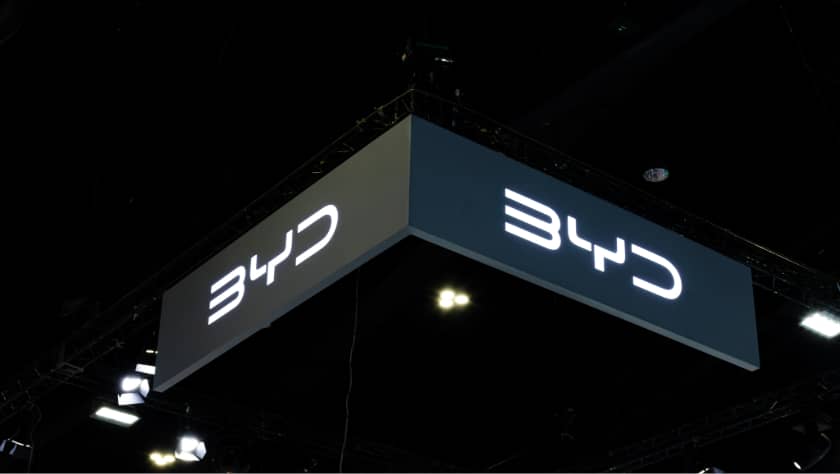 شركة BYD الصينية،